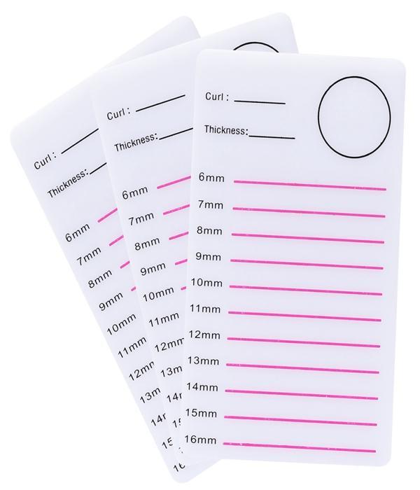 Wendy Acrylic False Lashes Glue Pallet Eyelash Extension Stand Holder Board Plate